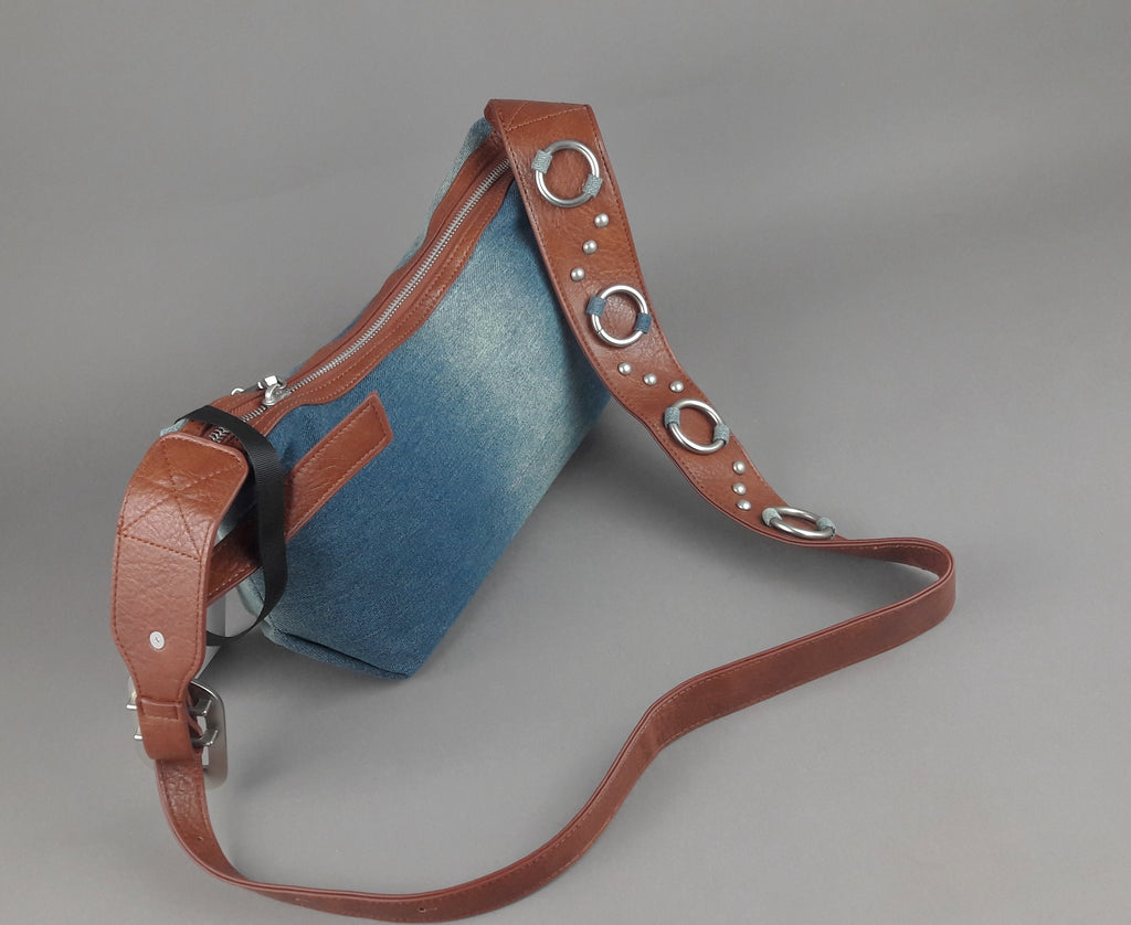Gio Cellini Borsa A Spalla Donna Denim