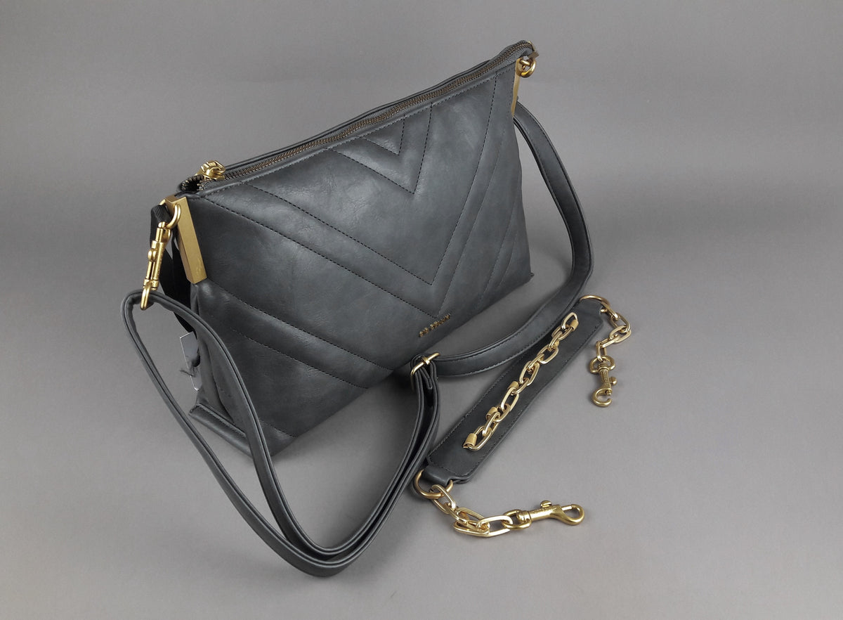 Gio Cellini Borsa A Spalla Donna Grigio