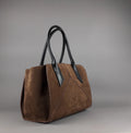 Gio Cellini Borsa A Spalla Donna Marrone Scuro