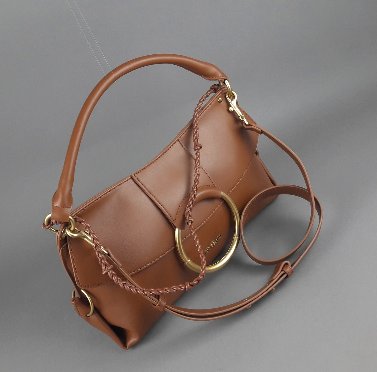 Gio Cellini Borsa A Spalla Donna Marrone