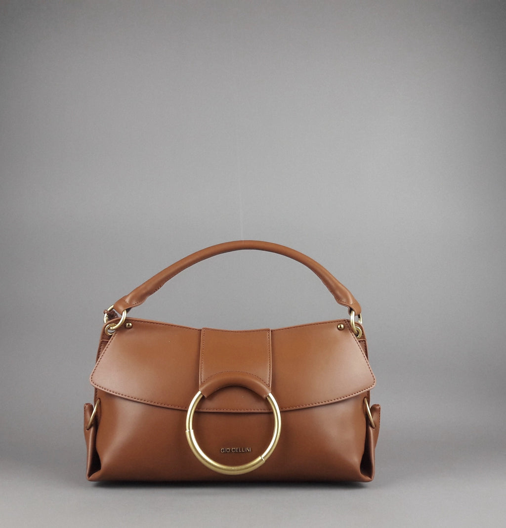 Gio Cellini Borsa A Spalla Donna Marrone