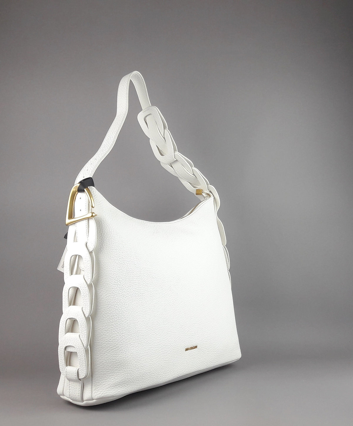 Gio Cellini Borsa A Spalla Grande Donna Bianco