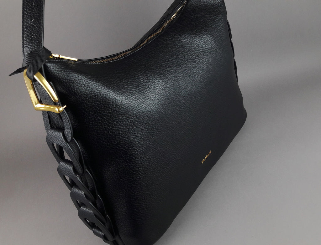 Gio Cellini Borsa A Spalla Grande Donna Nero