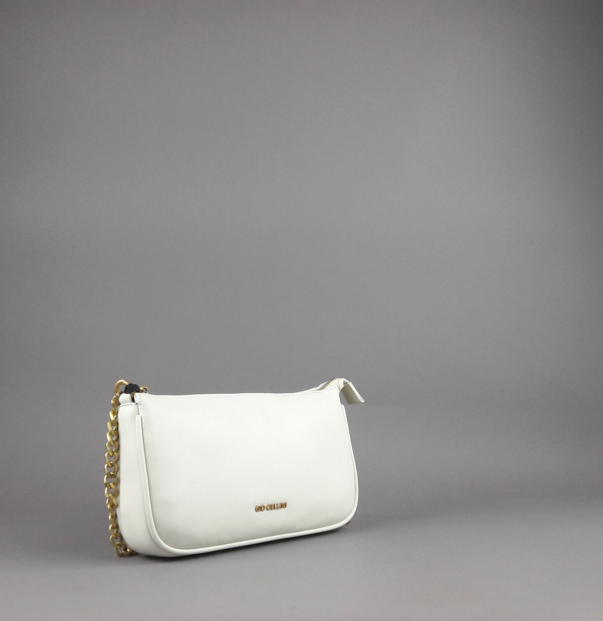 Gio Cellini Borsa A Spalla Piccola Donna Bianco