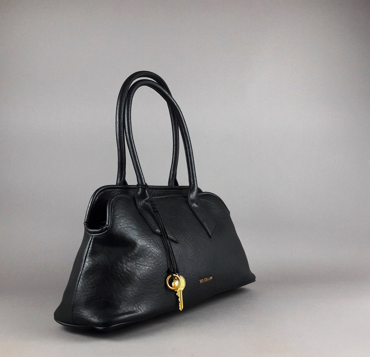 Gio Cellini Borsa Shopping Donna Nero