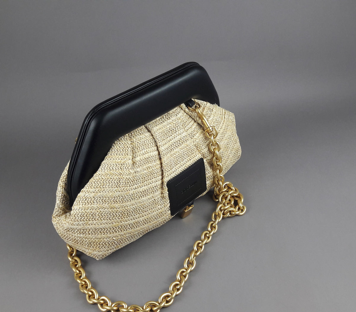 Gio Cellini Clutch Donna Rafia Beige
