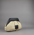 Gio Cellini Clutch Donna Rafia Beige