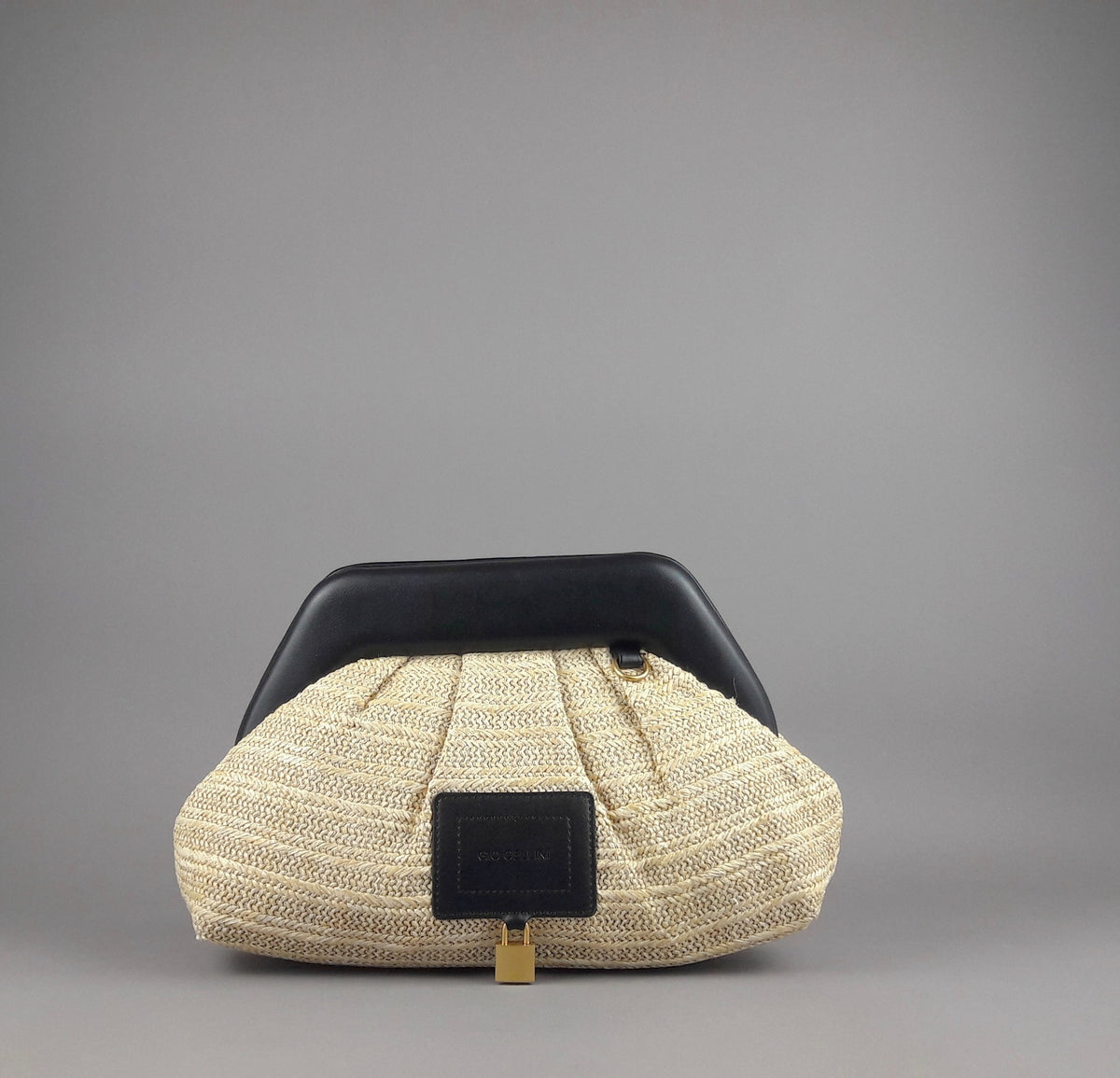 Gio Cellini Clutch Donna Rafia Beige
