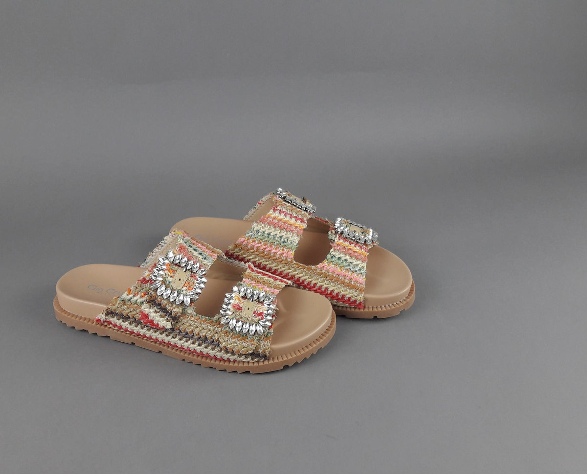 Gio Cellini Sandalo Donna PU Multicolor