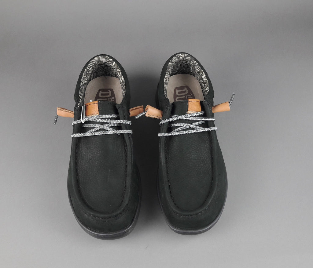 Hey Dude Sneakers Wally Grip Nabuk Nero