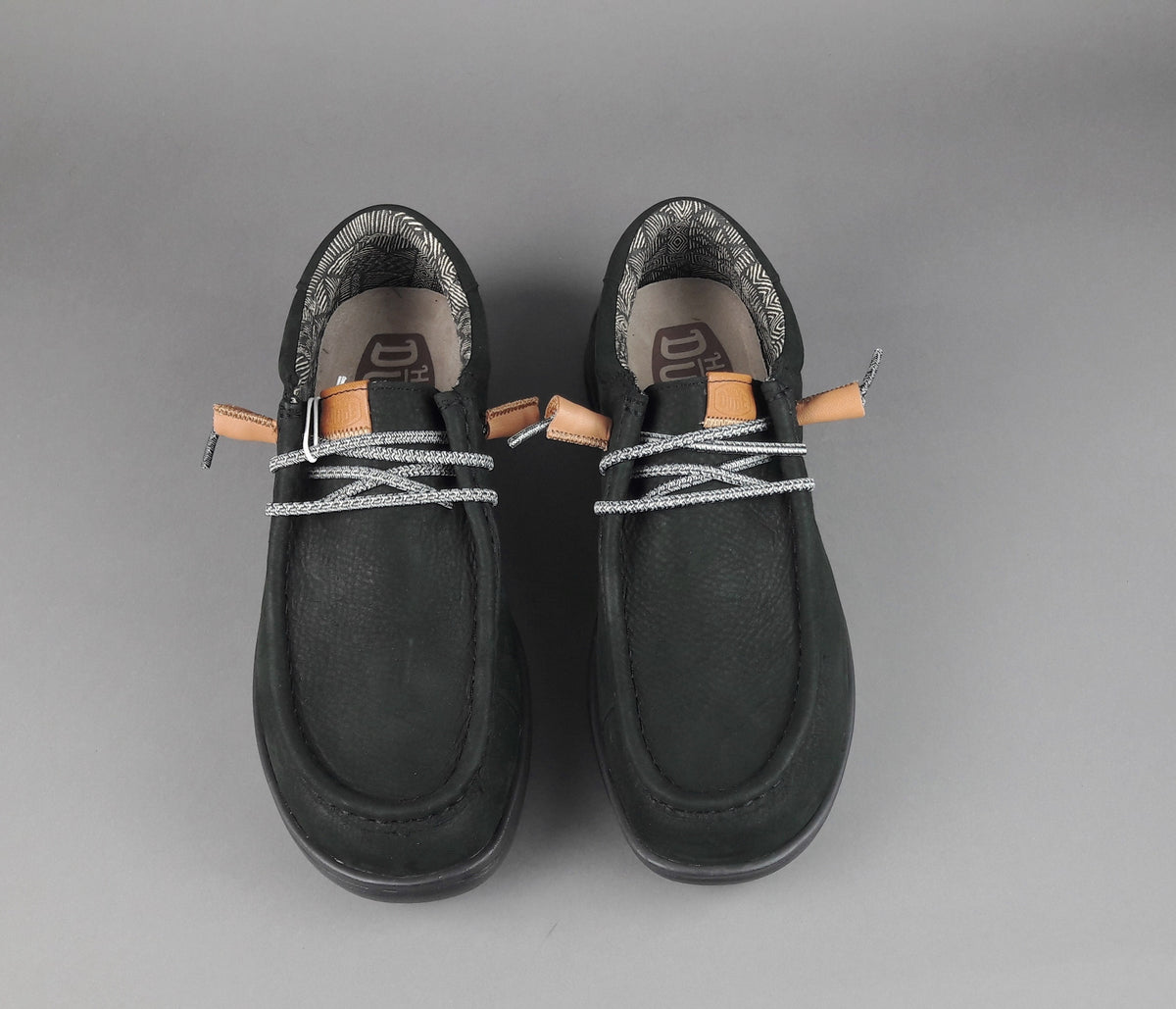 Hey Dude Sneakers Wally Grip Nabuk Nero