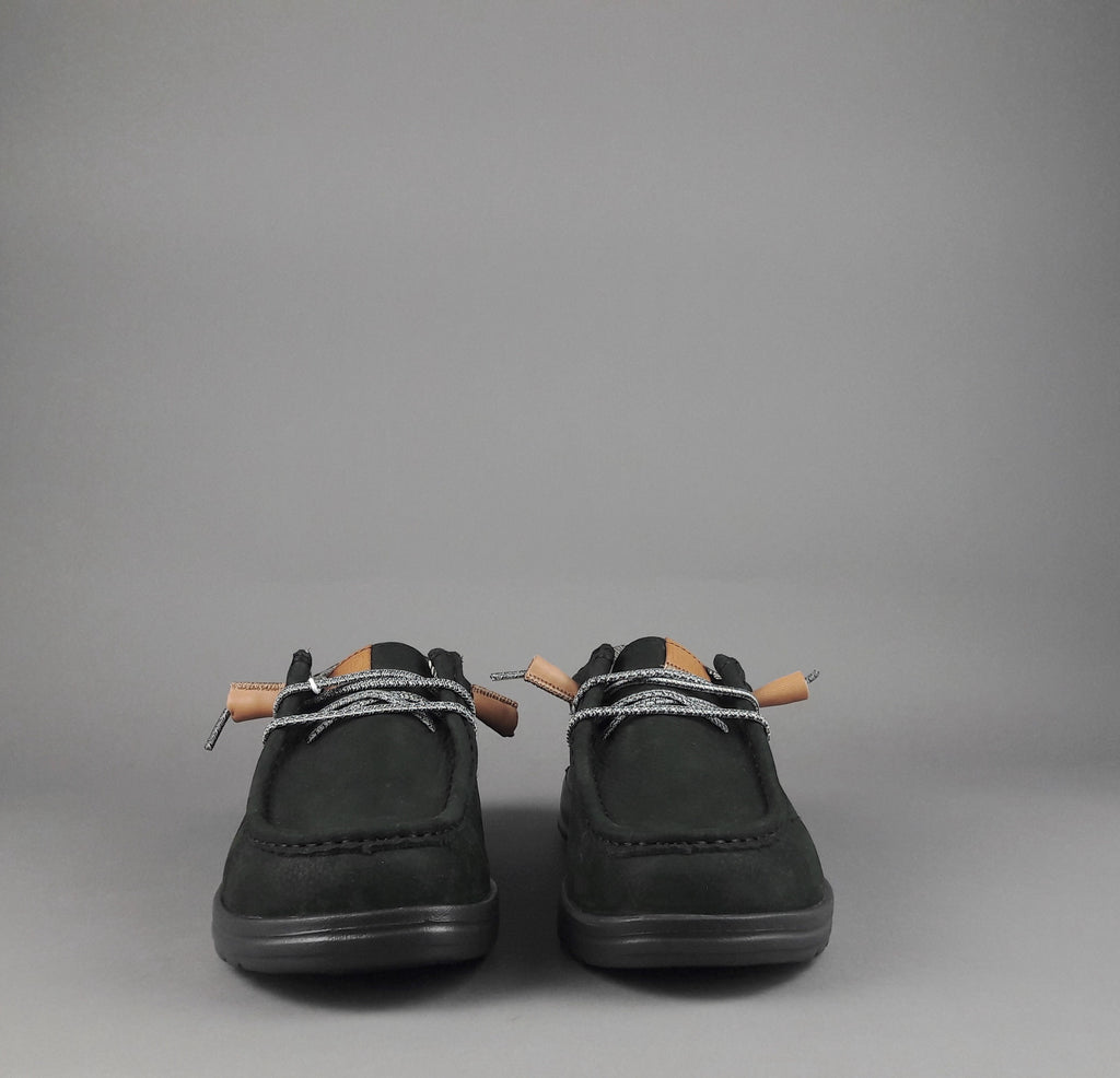 Hey Dude Sneakers Wally Grip Nabuk Nero