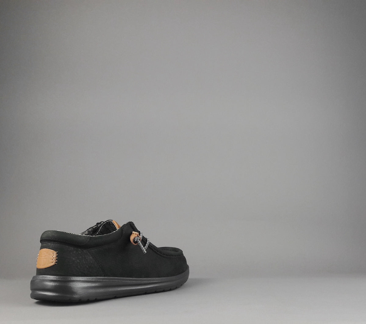 Hey Dude Sneakers Wally Grip Nabuk Nero