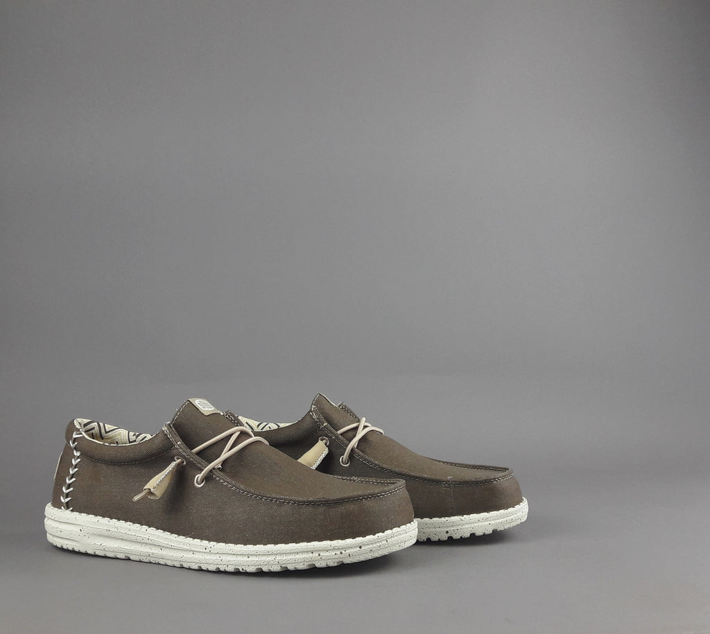Hey Dude Wally Stretch Canvas Tessuto Palude