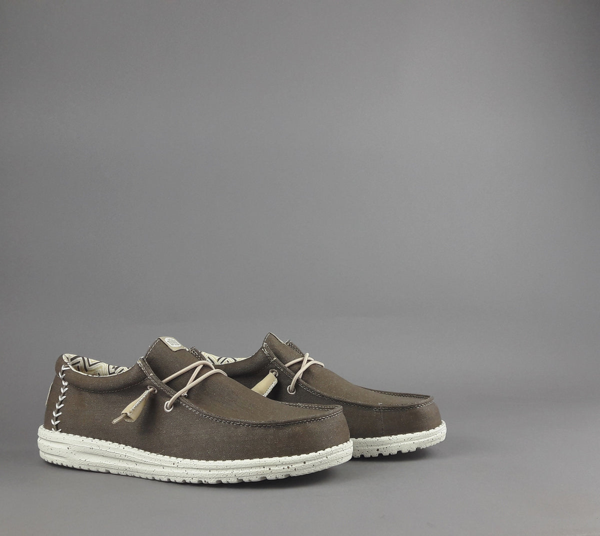 Hey Dude Wally Stretch Canvas Tessuto Palude
