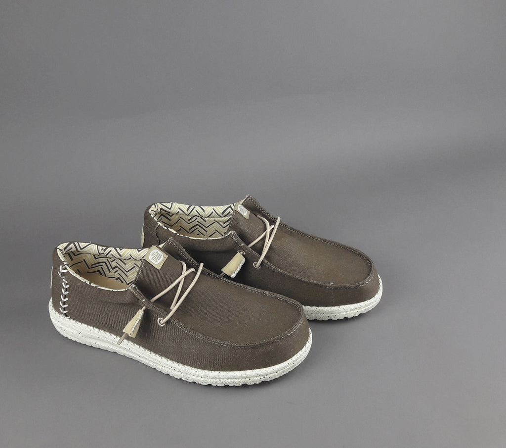 Hey Dude Wally Stretch Canvas Tessuto Palude