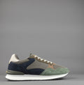 Hoff Sneakers Uomo City Cologne Camoscio Tela Verde Militare