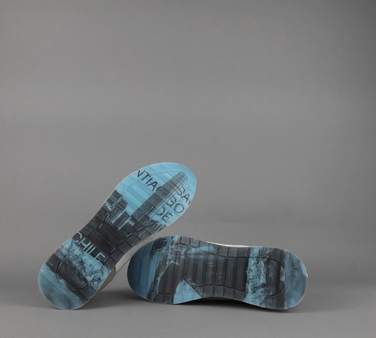 Hoff Sneakers Uomo City Santiago Camoscio Tela Grigio Chiaro