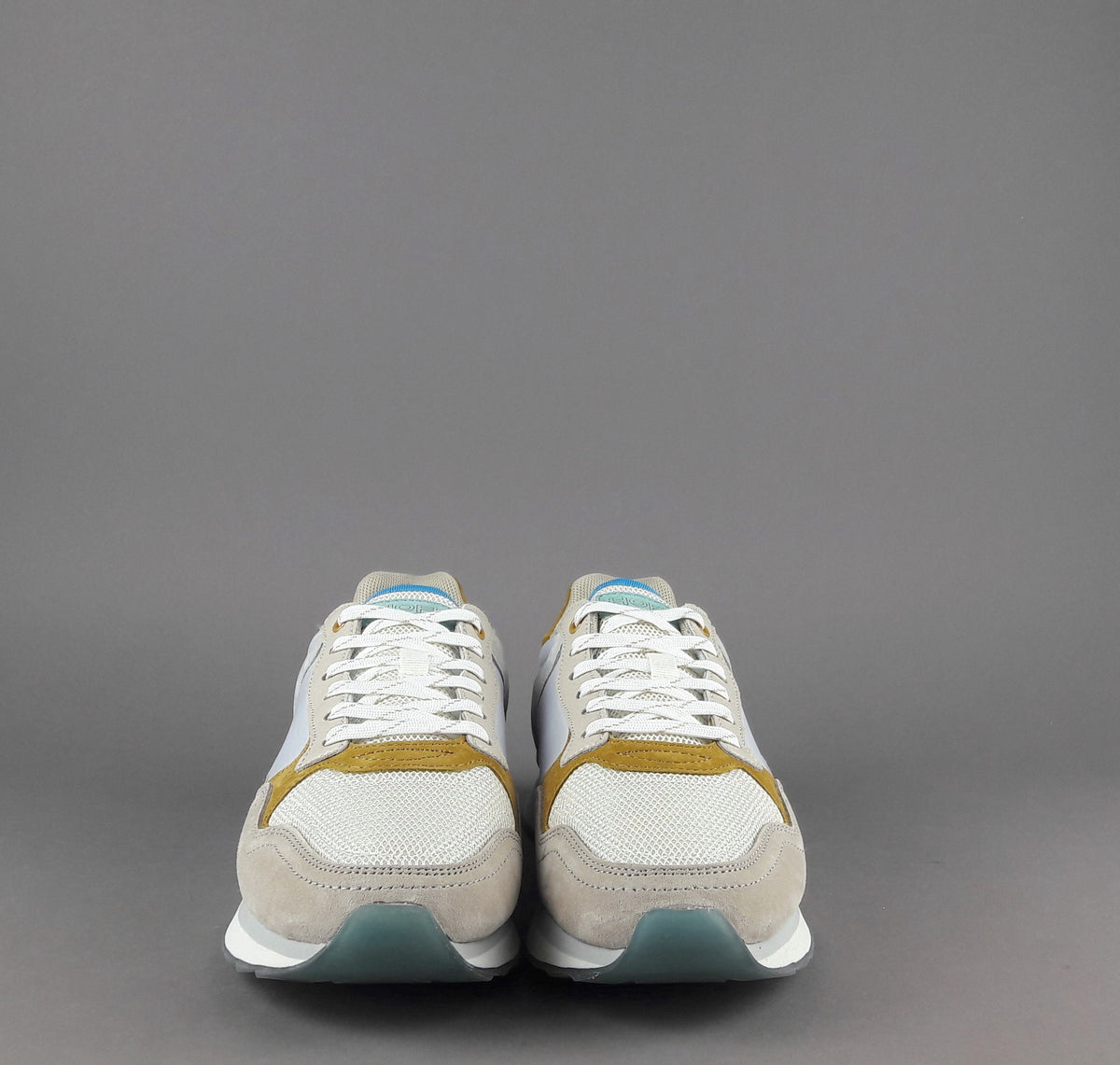 Hoff Sneakers Uomo City Sapporo Camoscio Tela Beige Opaco