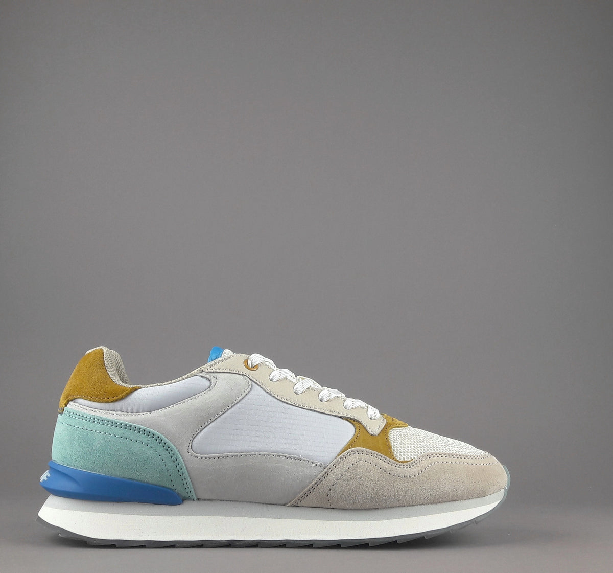 Hoff Sneakers Uomo City Sapporo Camoscio Tela Beige Opaco