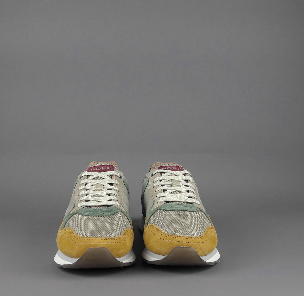 Hoff Sneakers Uomo City Vienna Man Camoscio Tela Multicolor