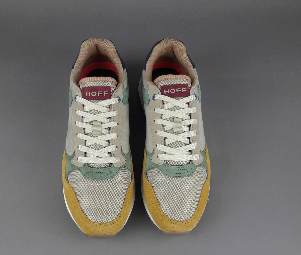 Hoff Sneakers Uomo City Vienna Man Camoscio Tela Multicolor