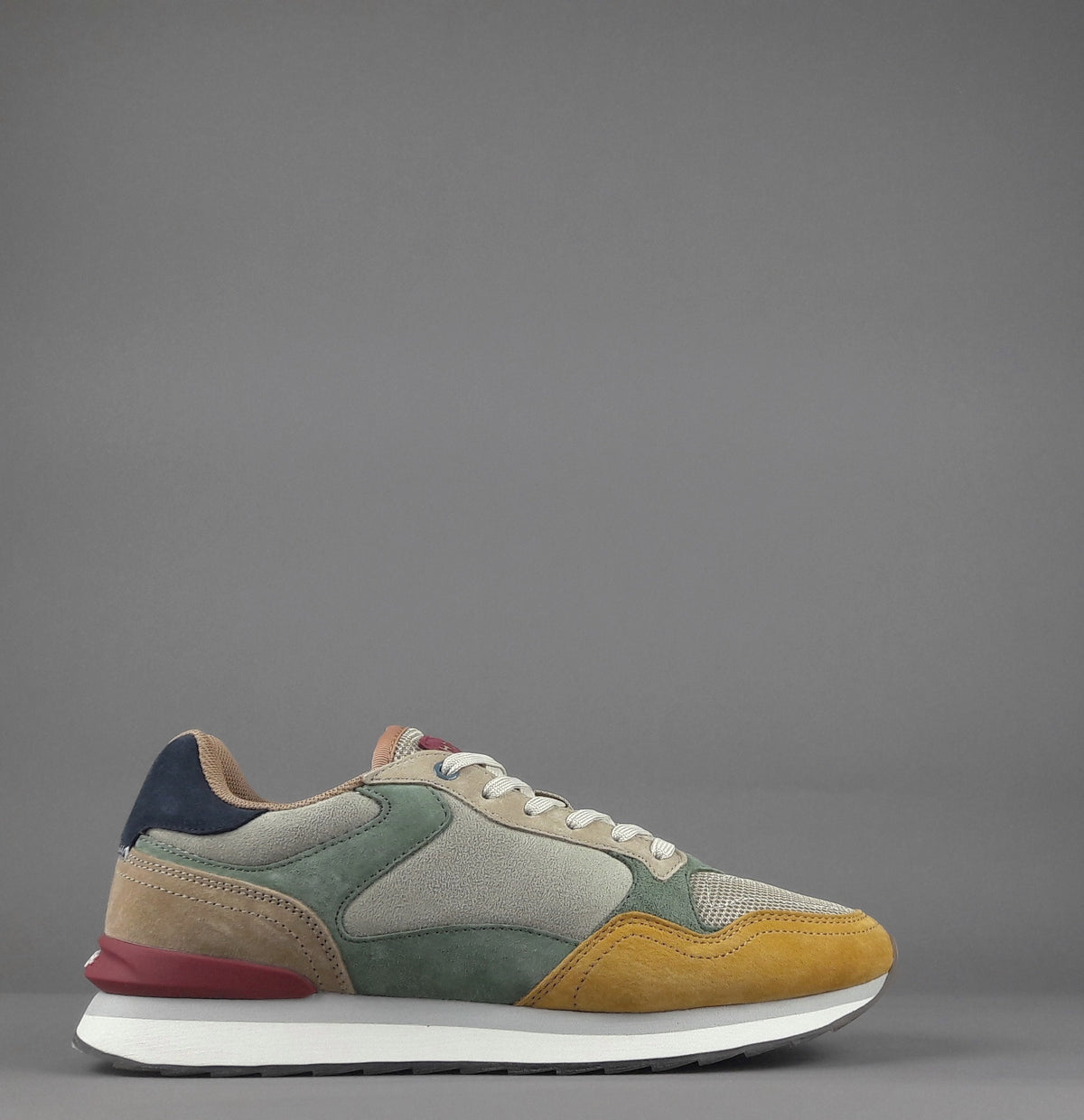 Hoff Sneakers Uomo City Vienna Man Camoscio Tela Multicolor