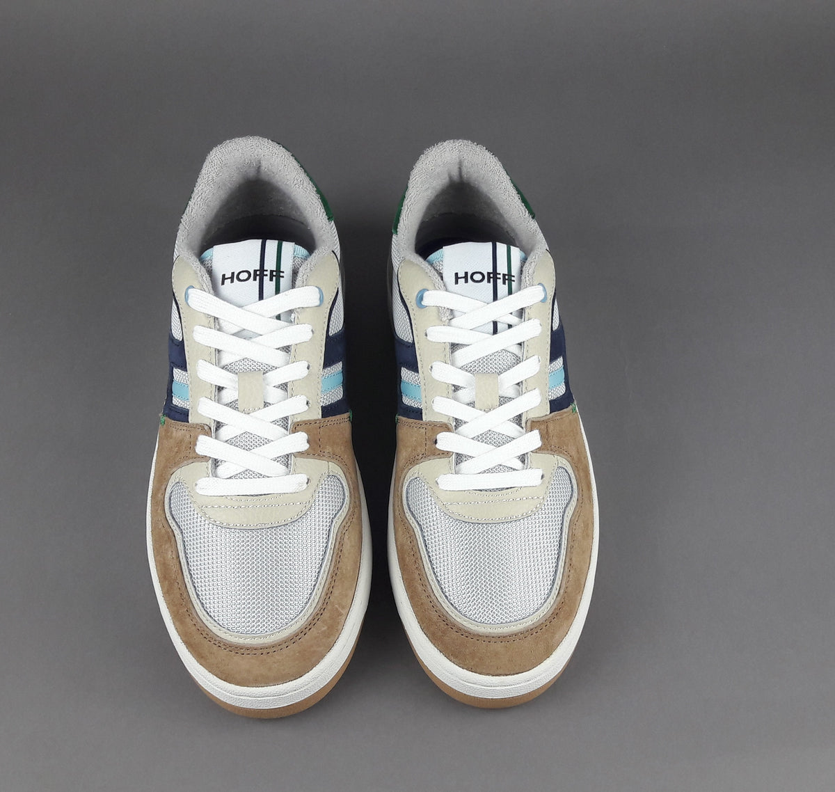 Hoff Sneakers Uomo Metro Mandi House Camoscio Tela Marrone Chiaro