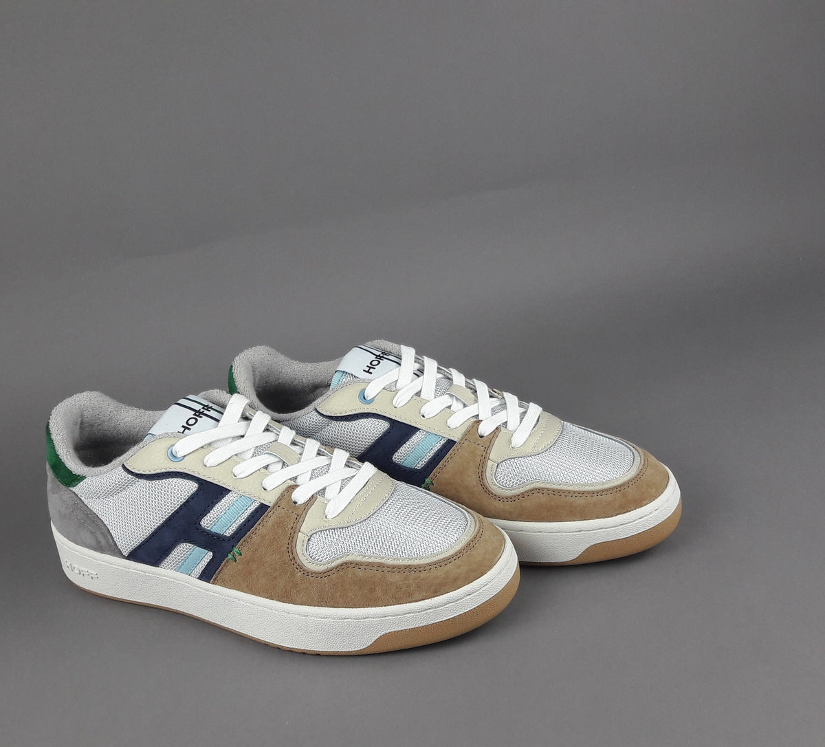 Hoff Sneakers Uomo Metro Mandi House Camoscio Tela Marrone Chiaro