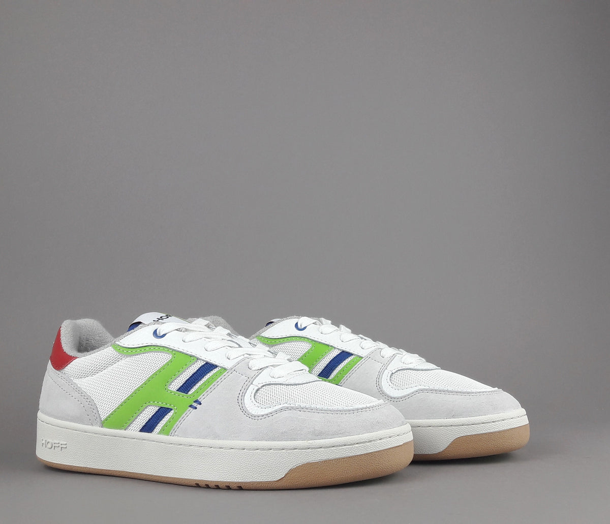 Hoff Sneakers Uomo Metro Palmetto Camoscio Tela Ghiaccio