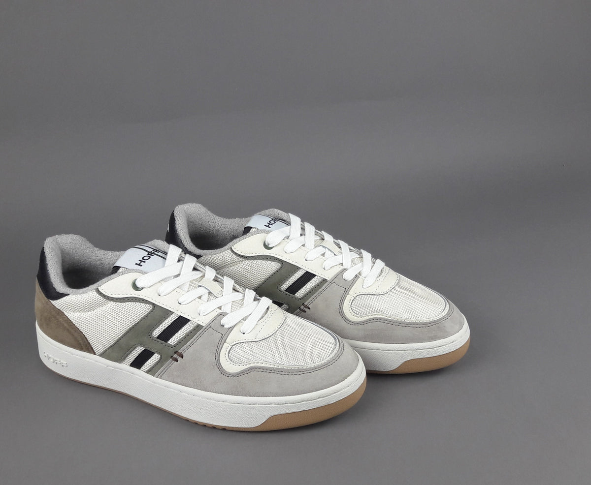 Hoff Sneakers Uomo Metro Sumare Camoscio Tela Grigio Chiaro