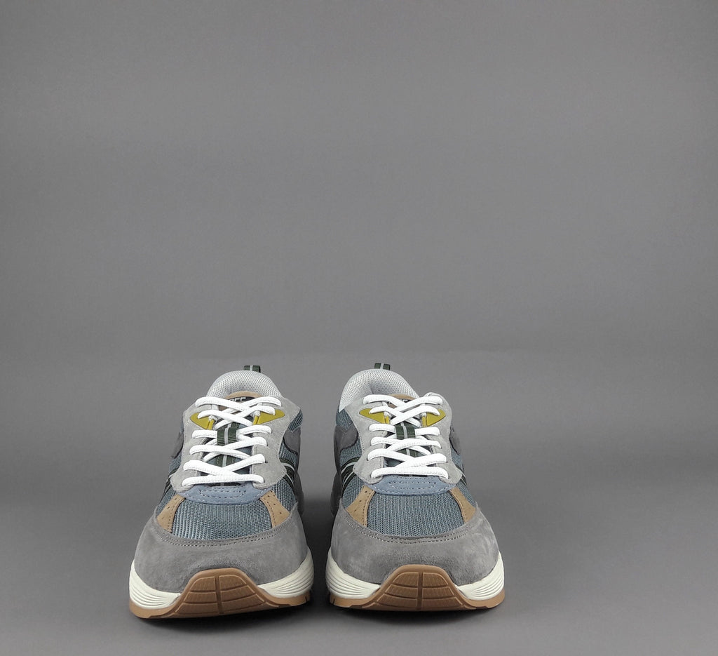 Hoff Sneakers Uomo State Delaware Camoscio Tela Avion Chiaro