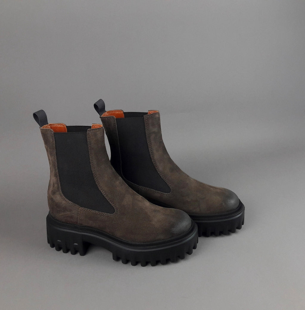 Hogan Chelsea Donna H700 Crosta Marrone