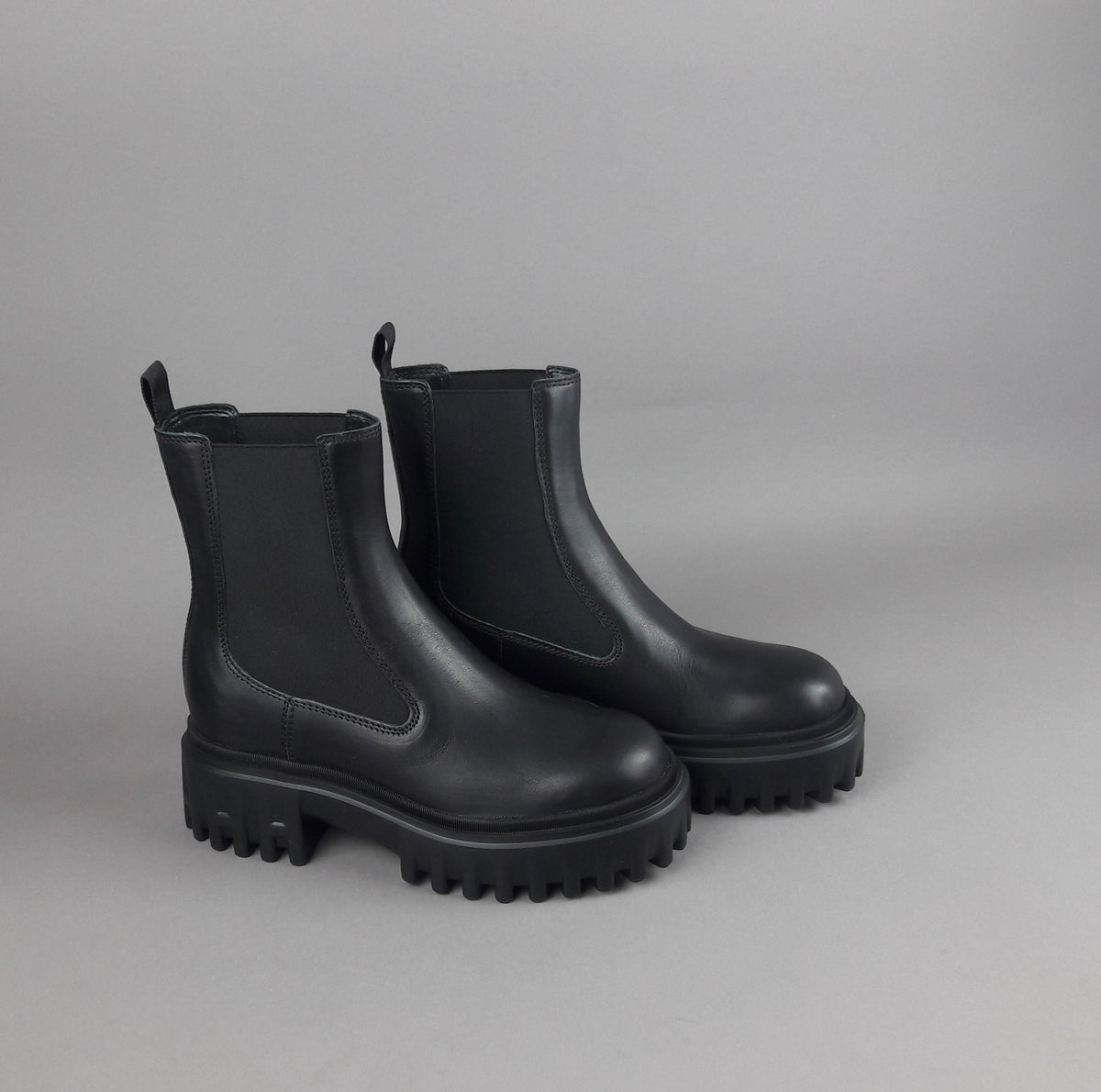 Hogan Chelsea Donna H700 Pelle Nero