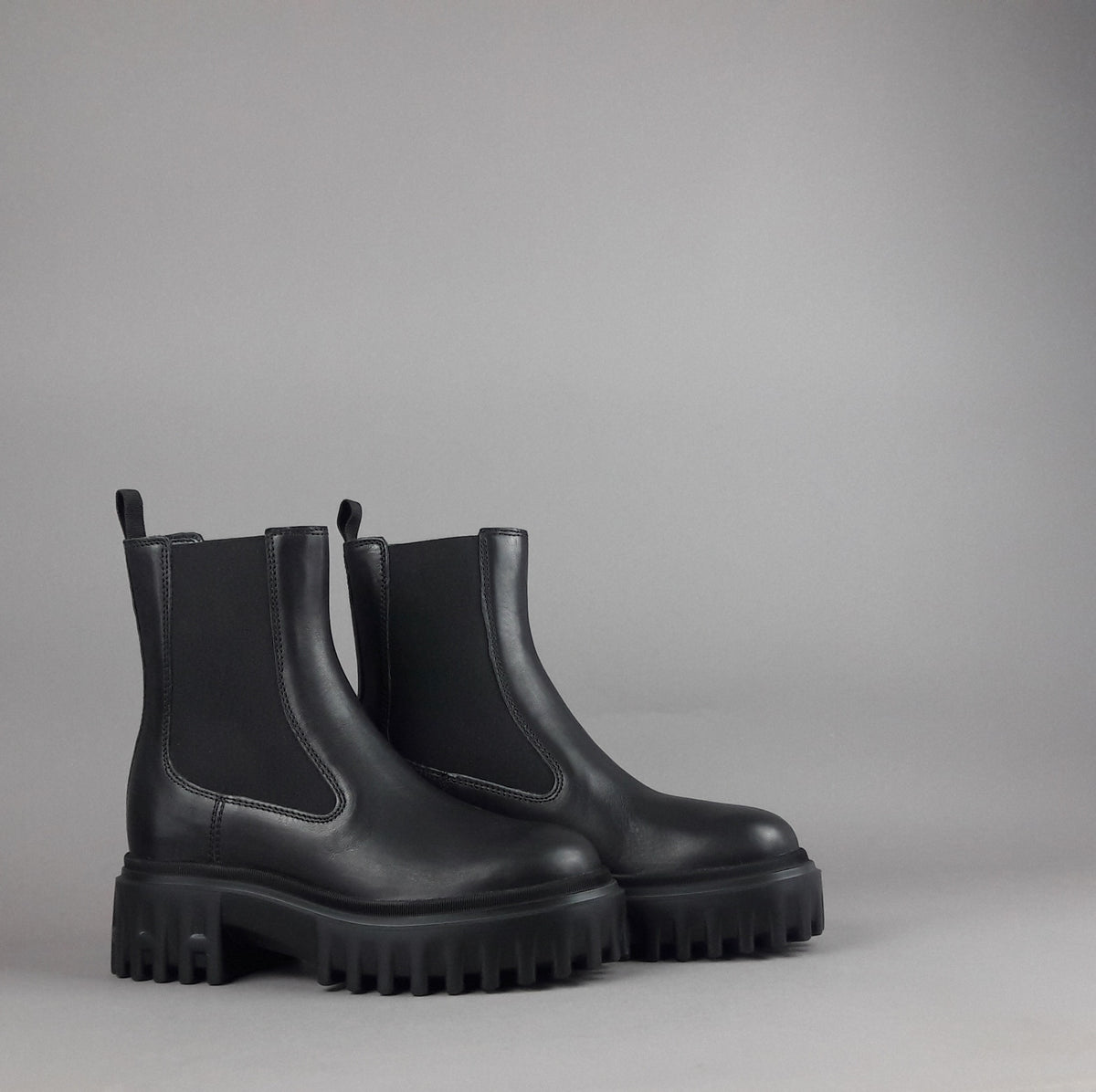 Hogan Chelsea Donna H700 Pelle Nero