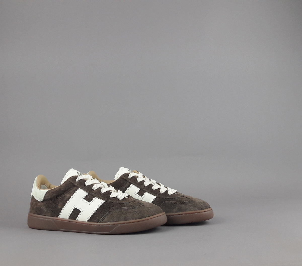 Hogan Cool Donna Camoscio Marrone Scuro