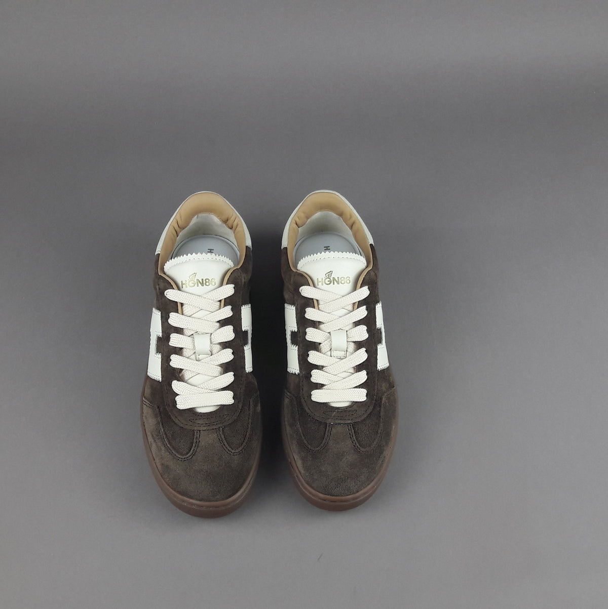 Hogan Cool Donna Camoscio Marrone Scuro