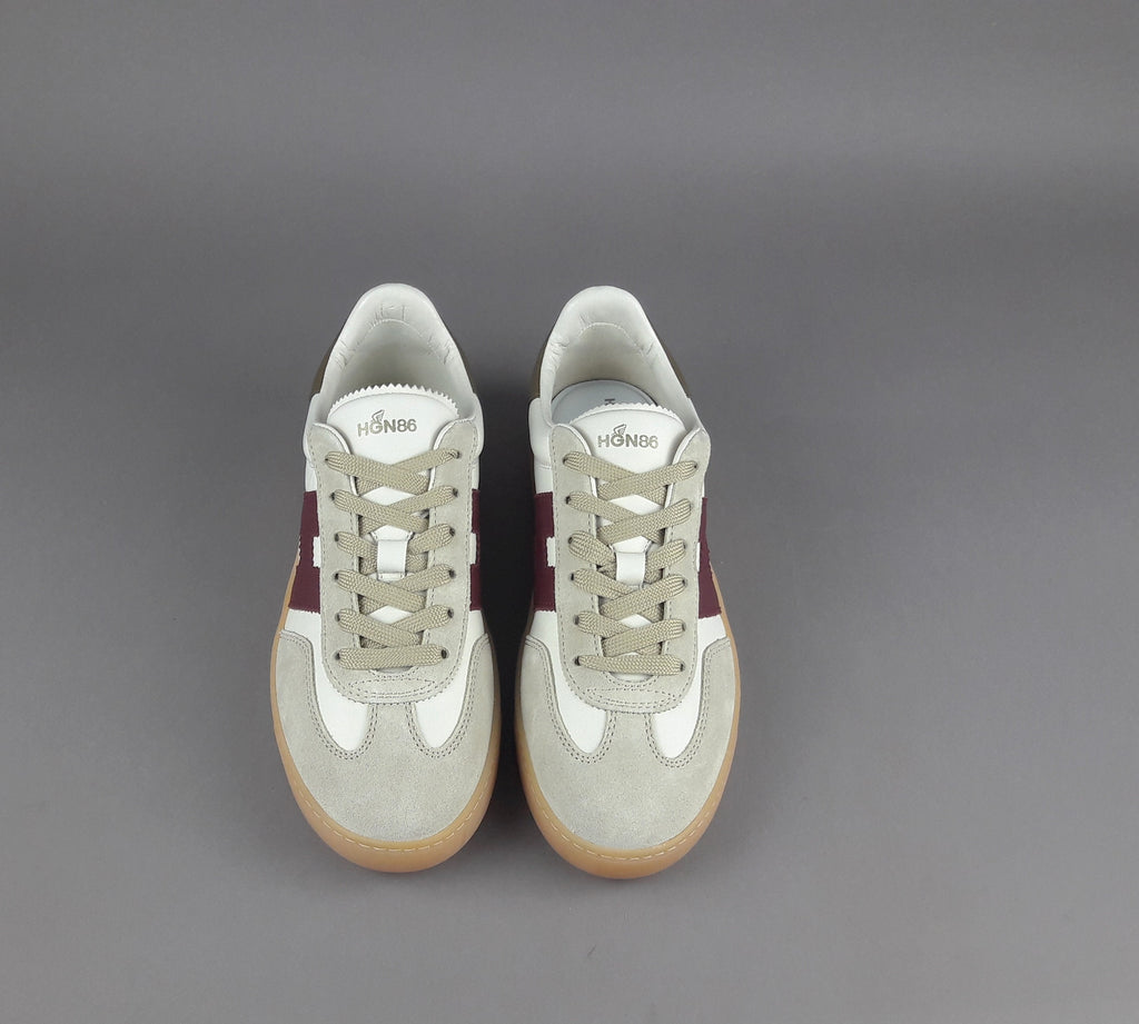 Hogan Cool Uomo Camoscio Pelle Bianco