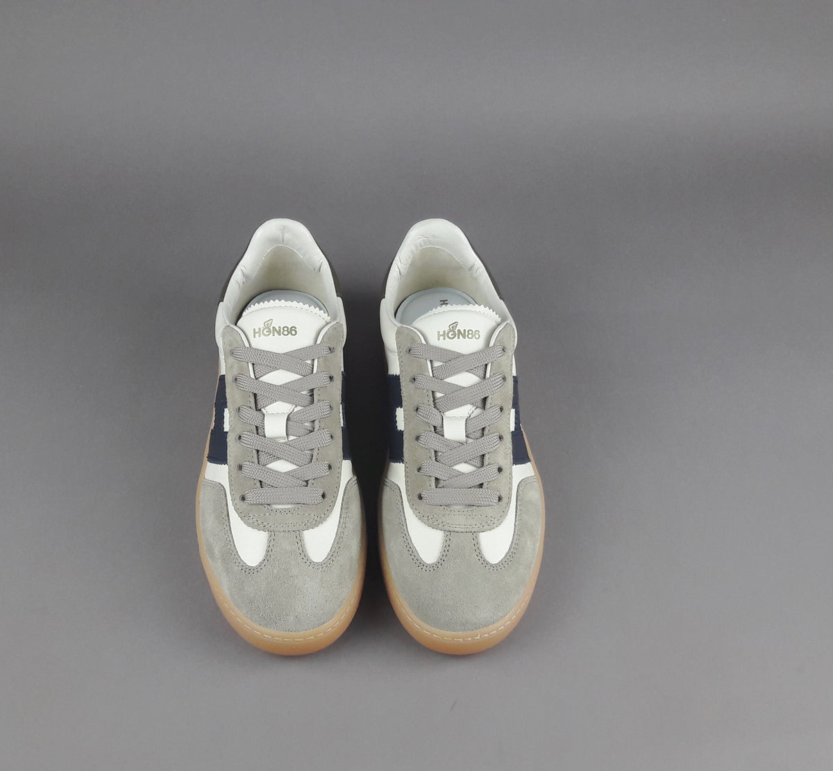 Hogan Cool Uomo Camoscio Pelle Bianco