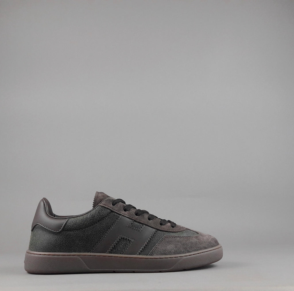 Hogan Cool Uomo Camoscio Pelle Marrone Scuro