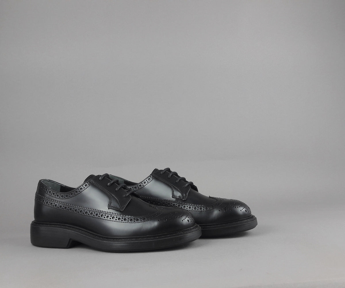Hogan Derby H704 Uomo Pelle Nero