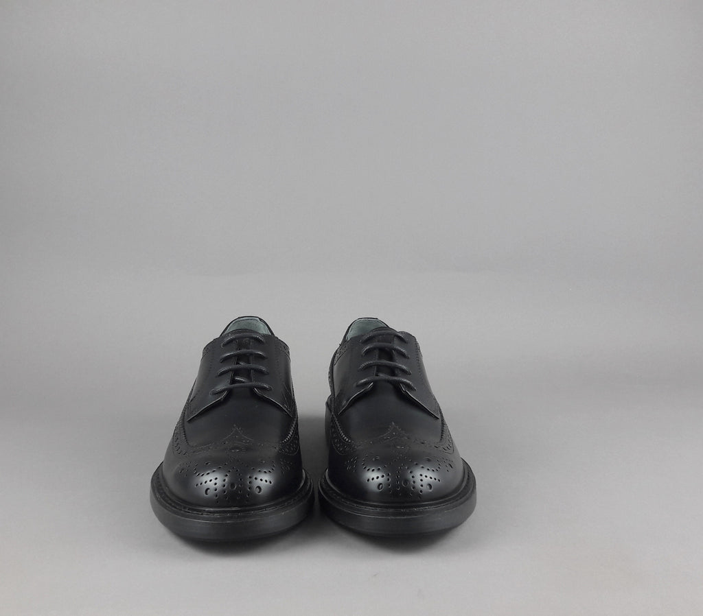Hogan Derby H704 Uomo Pelle Nero
