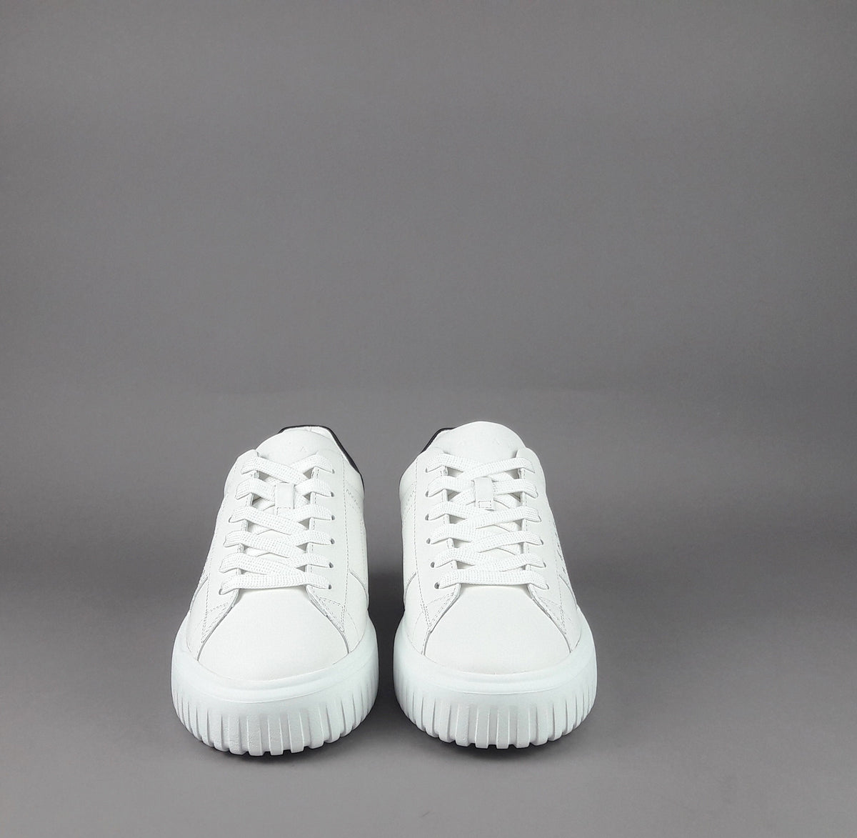 Hogan H-Stripes Uomo H645 Pelle Nappa Bianco