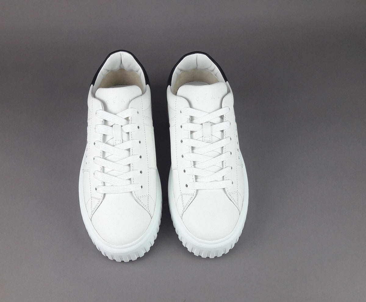 Hogan H-Stripes Uomo H645 Pelle Nappa Bianco