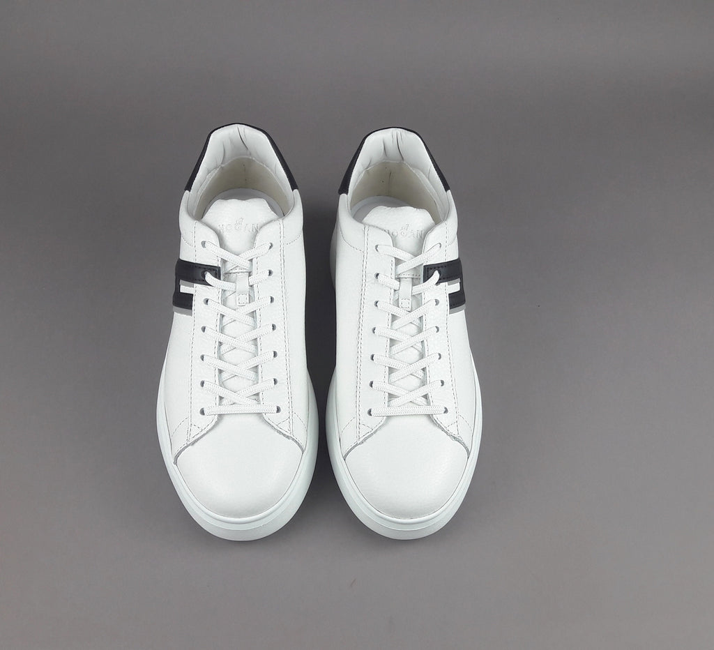 Hogan H580 Uomo Pelle Bianco H Lunga
