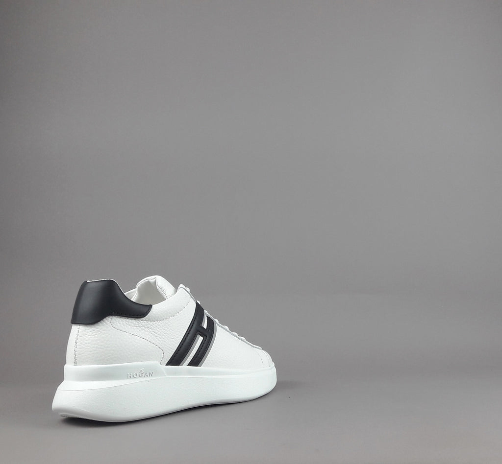 Hogan H580 Uomo Pelle Bianco H Lunga