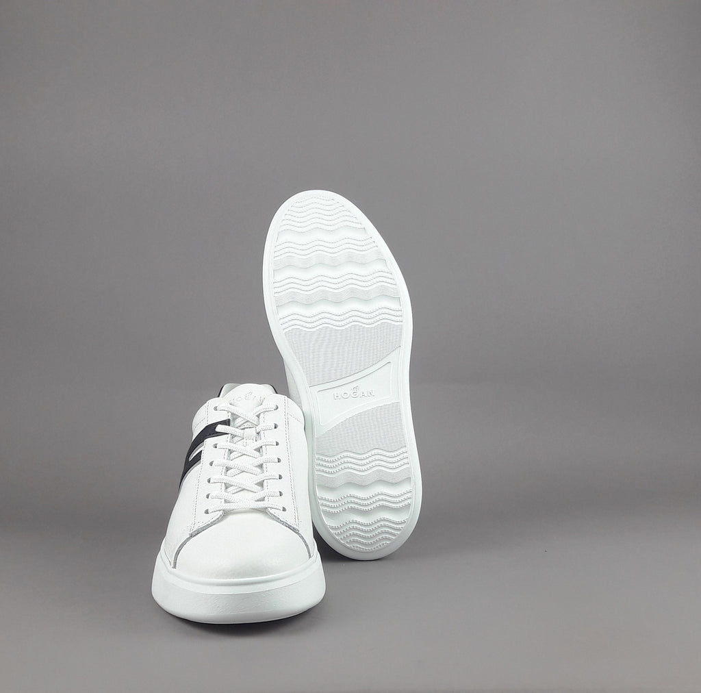 Hogan H580 Uomo Pelle Bianco H Lunga