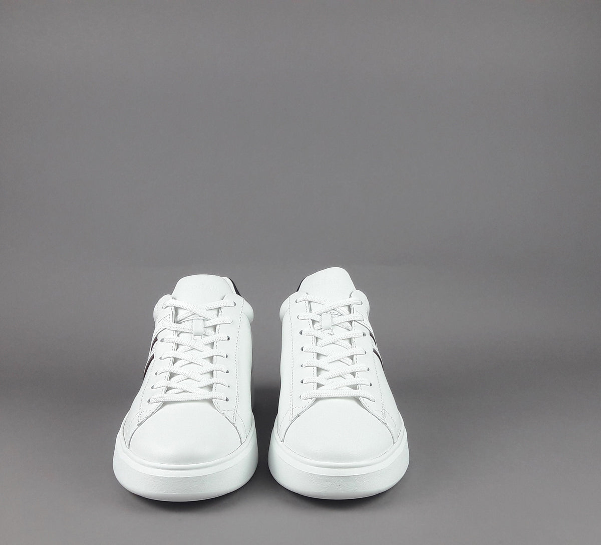 Hogan H580 Uomo Pelle Bianco H Lunga