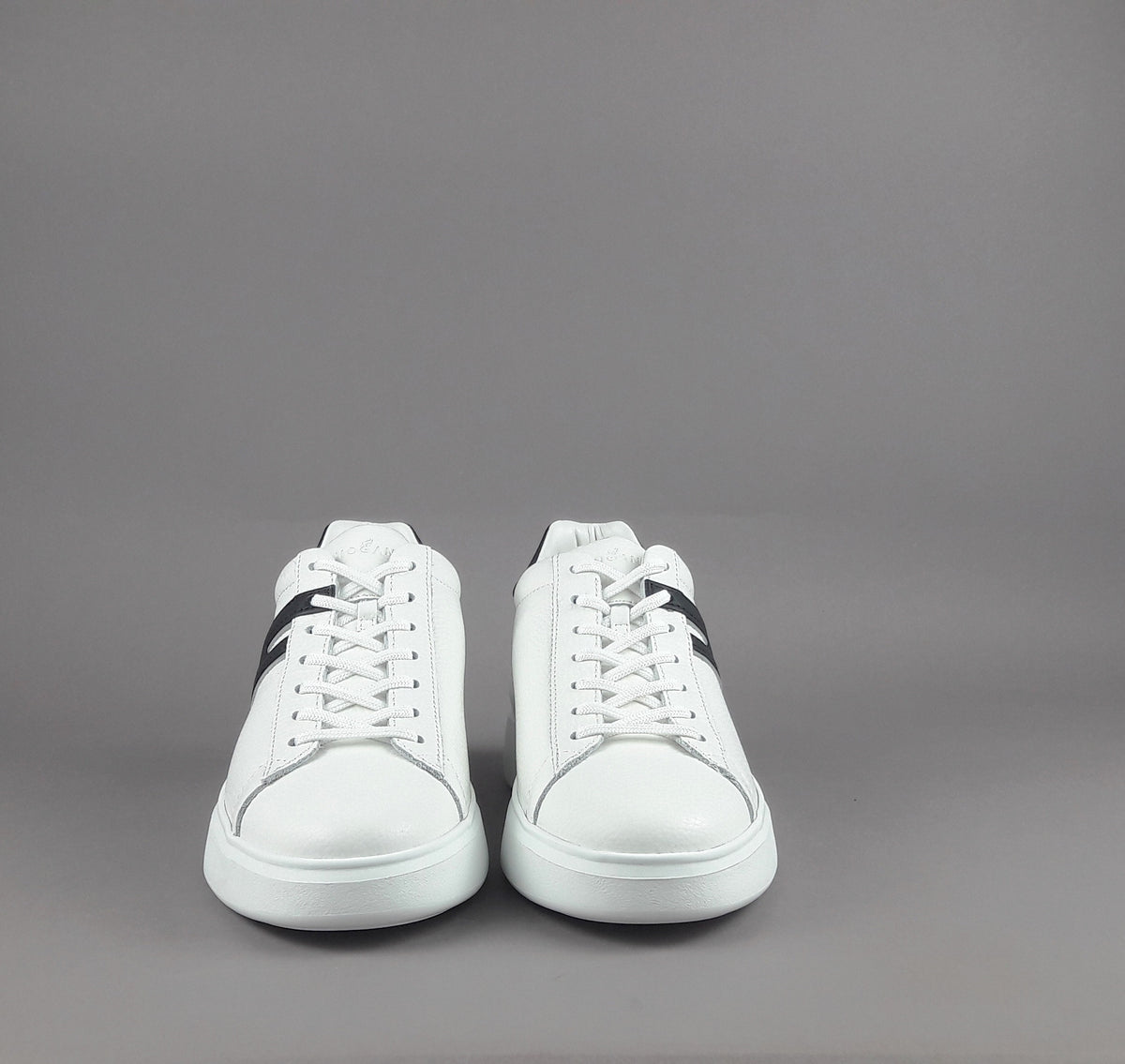 Hogan H580 Uomo Pelle Bianco H Lunga