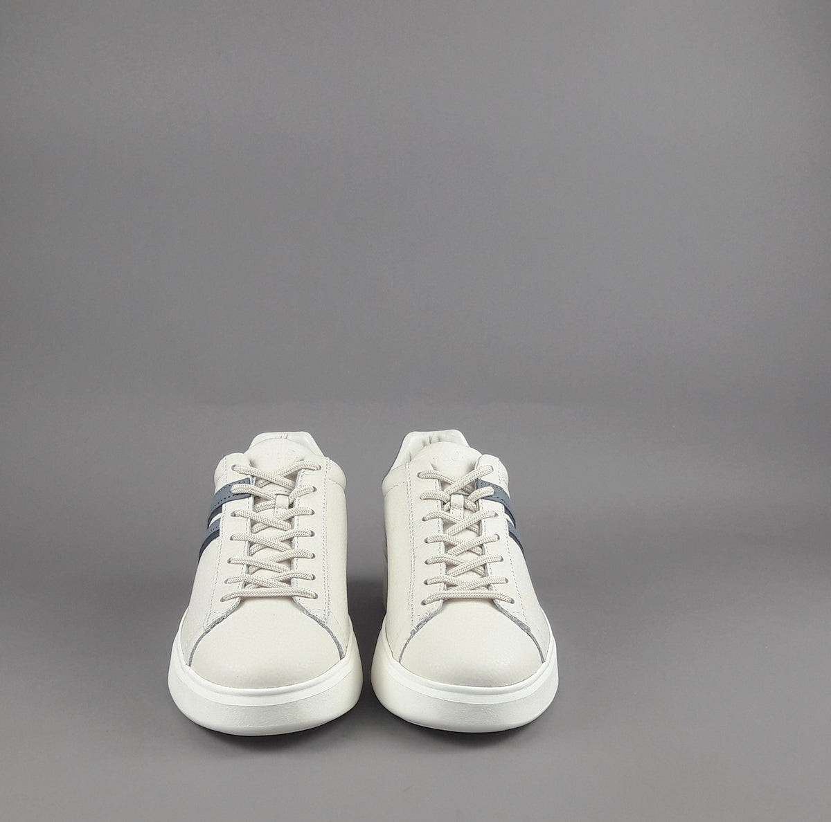 Hogan H580 Uomo Pelle Martellata Bianco Opaco